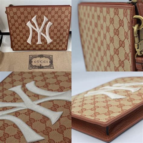 black gucci wallet ny yankees